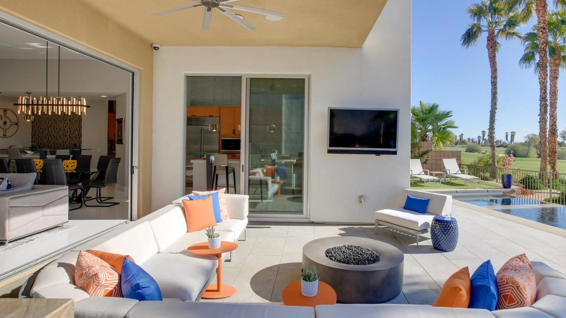 Palm Springs Oasis With Pool And Spa On Golf Course! United States